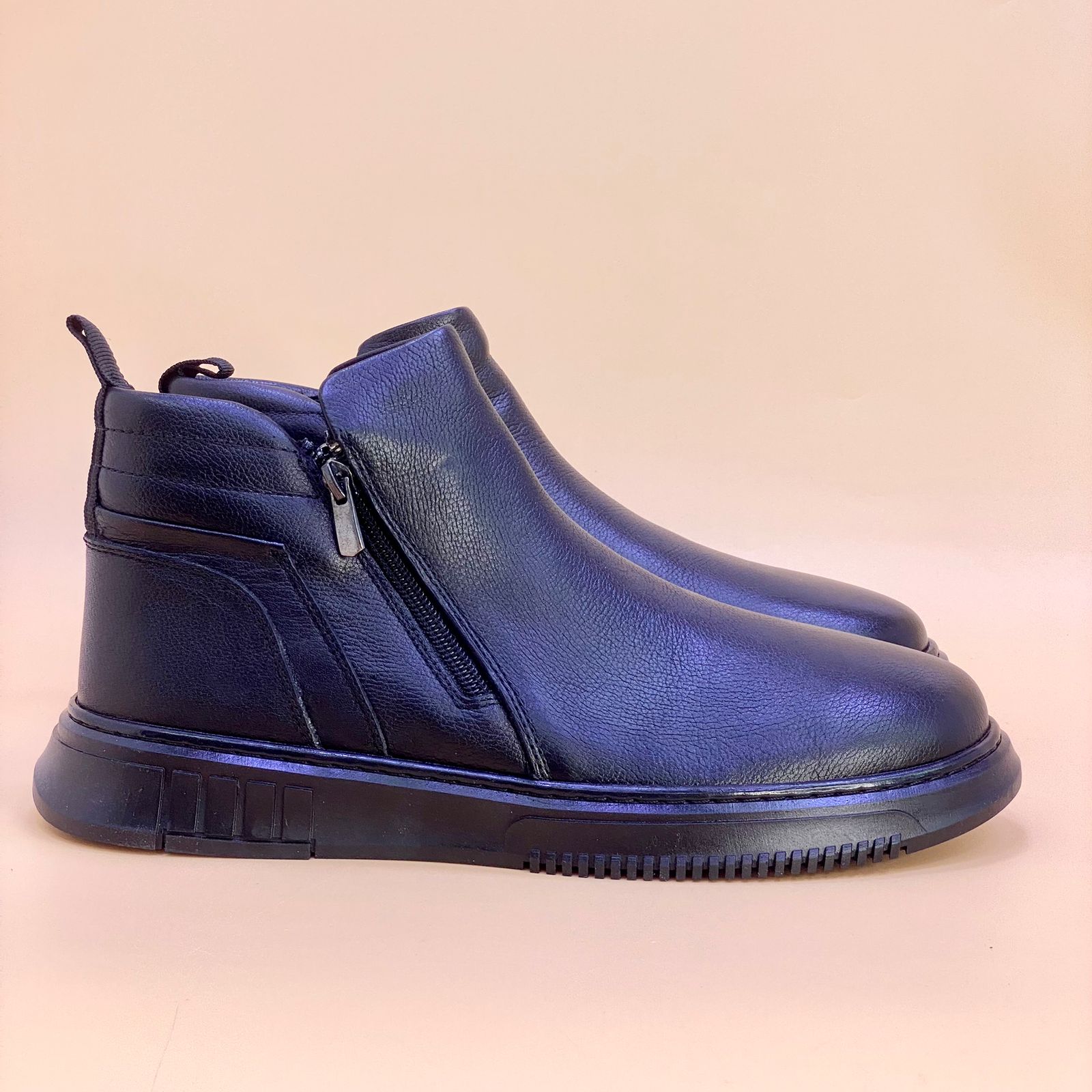 NEW , MADE IN TURKEY GENUINE LEATHER MEN BOOTS M274