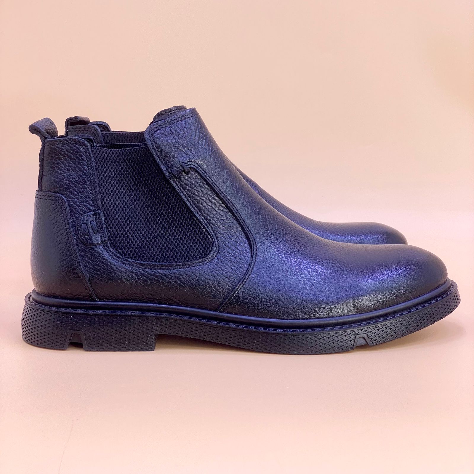 NEW , MADE IN TURKEY GENUINE LEATHER MEN BOOTS M275