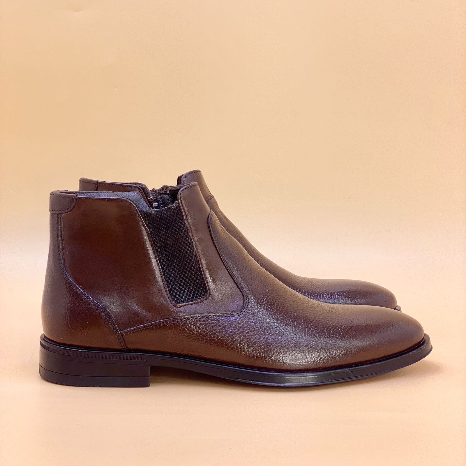 NEW , MADE IN TURKEY GENUINE LEATHER MEN BOOTS M226