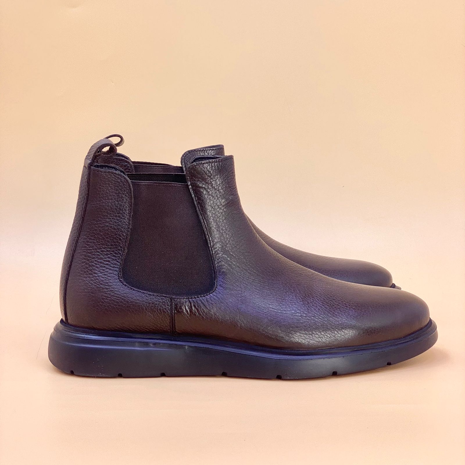 NEW , MADE IN TURKEY GENUINE LEATHER MEN BOOTS M225