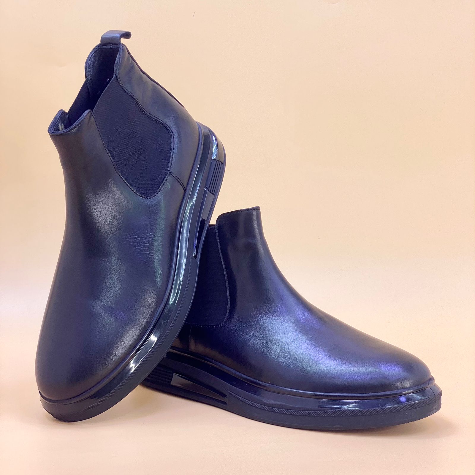 NEW , MADE IN TURKEY GENUINE LEATHER MEN BOOTS M36