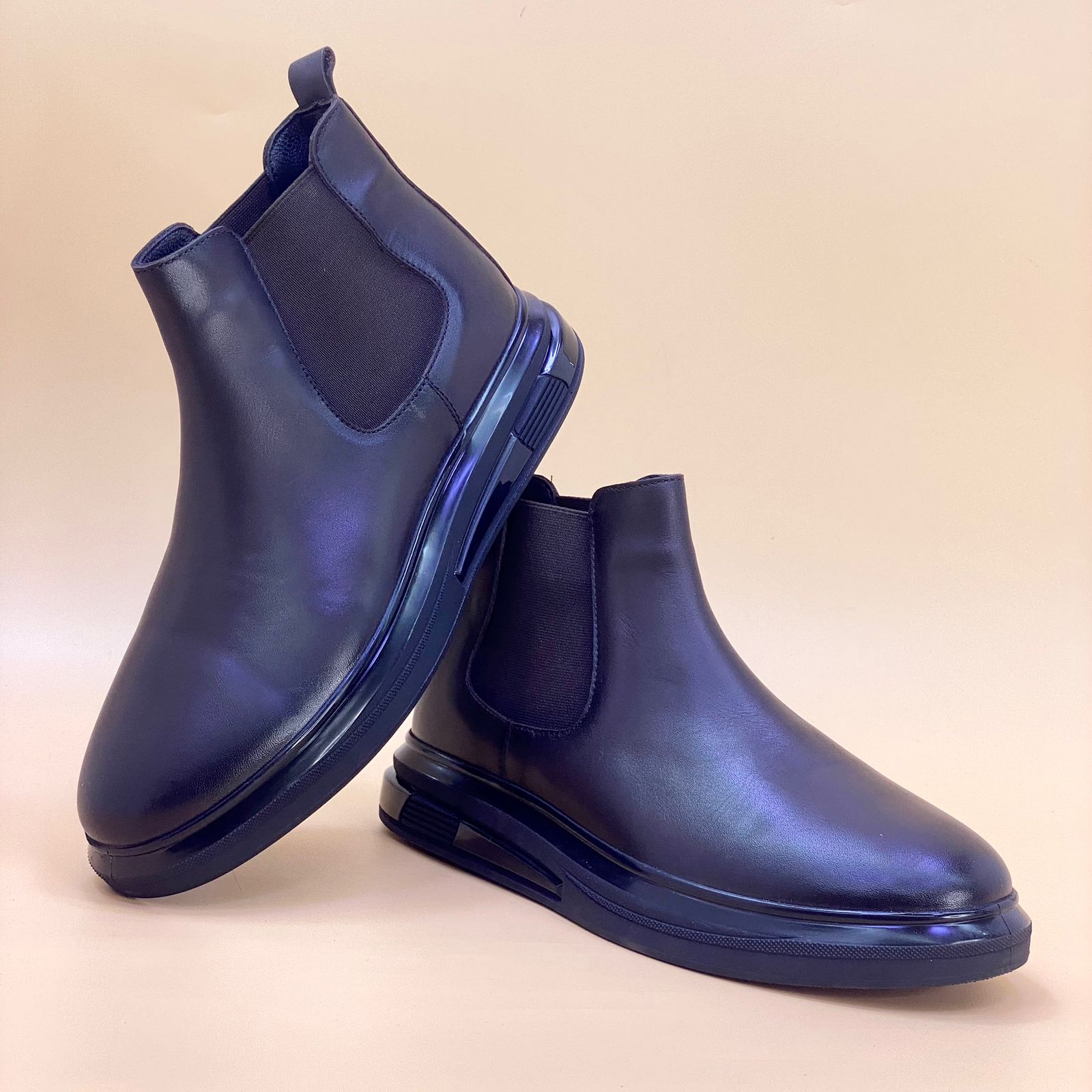 NEW , MADE IN TURKEY GENUINE LEATHER MEN BOOTS M36