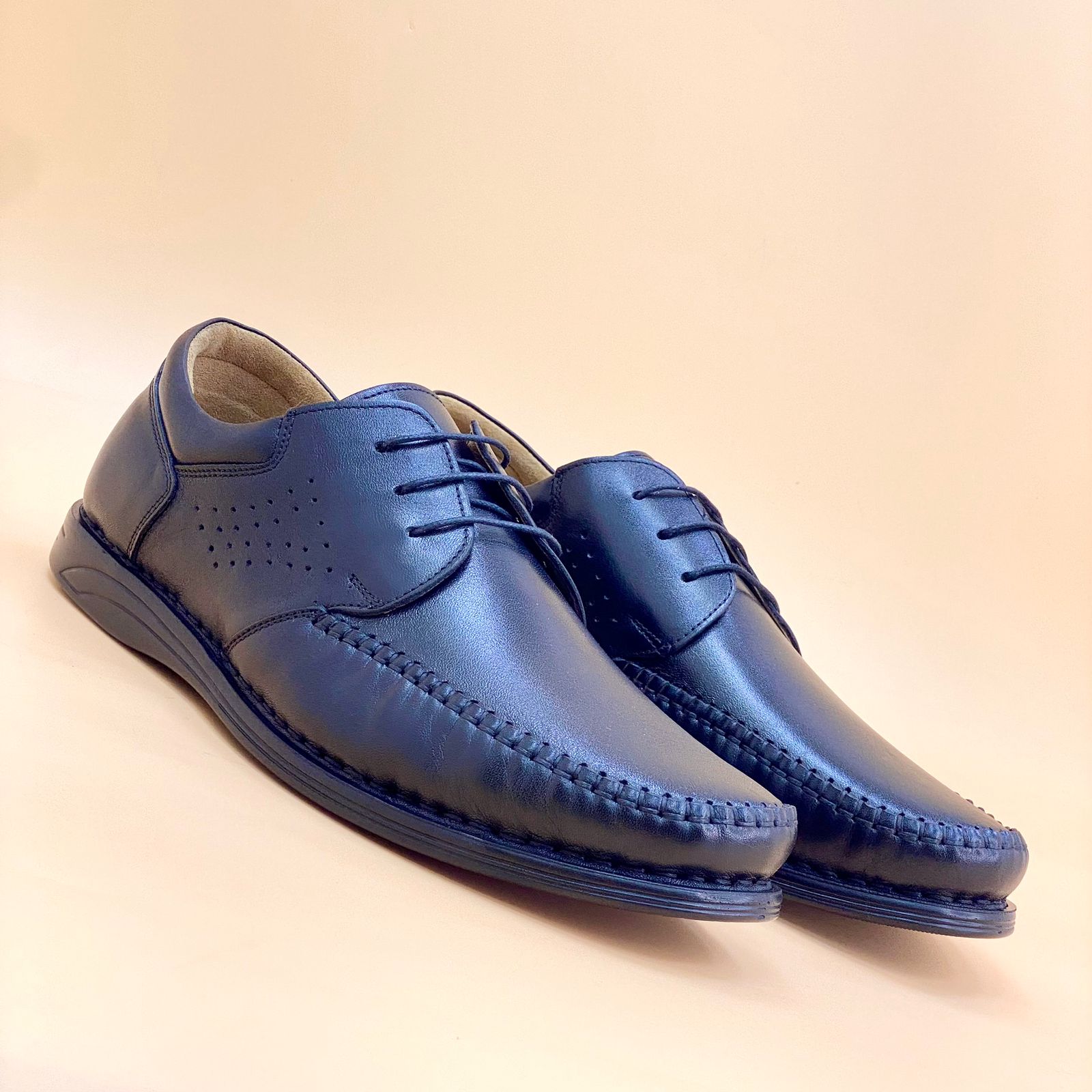 NEW , MADE IN TURKEY GENUINE LEATHER EXTRA SIZE MEN SHOES M879