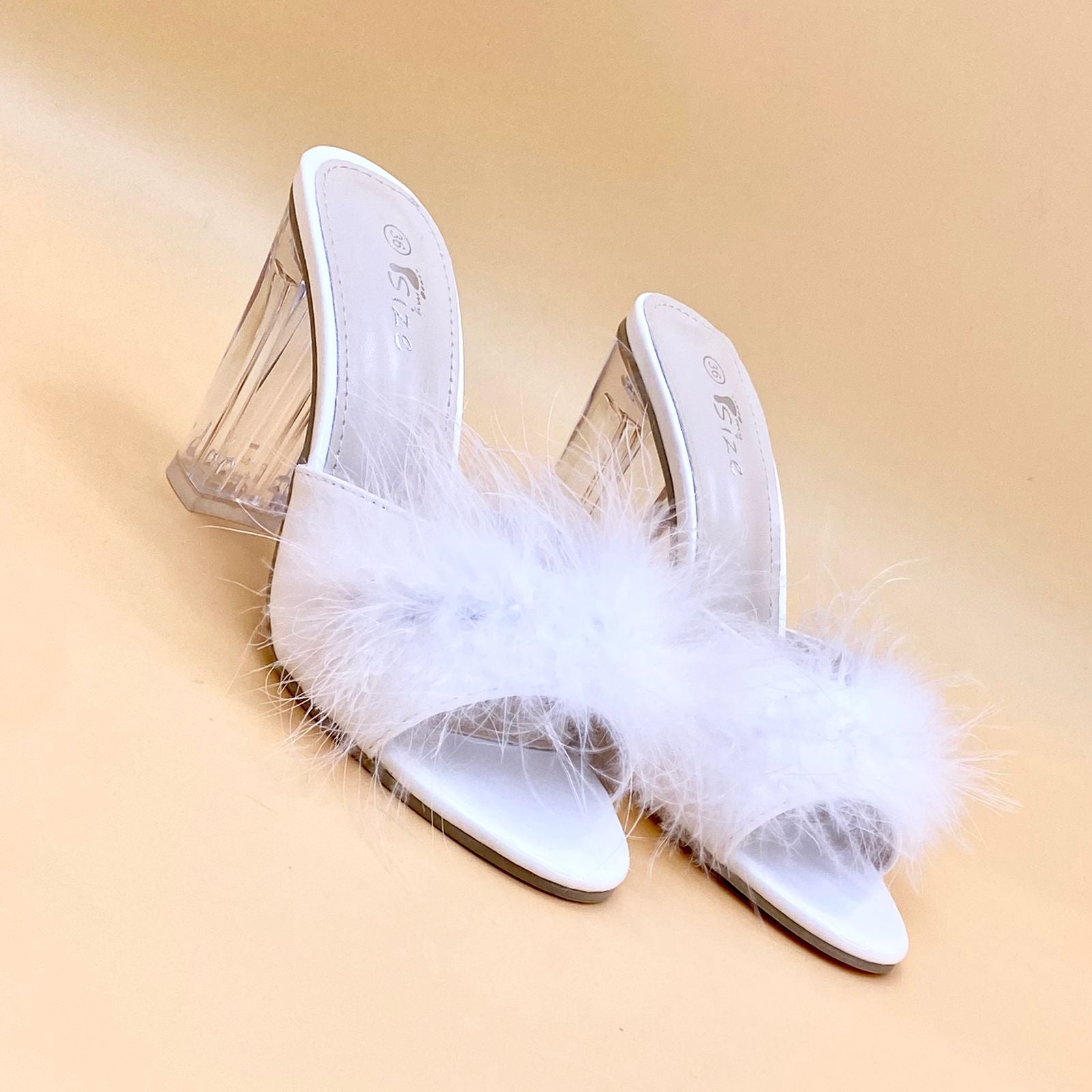 NEW ,  WOMEN SLIPPERS HEELS W533