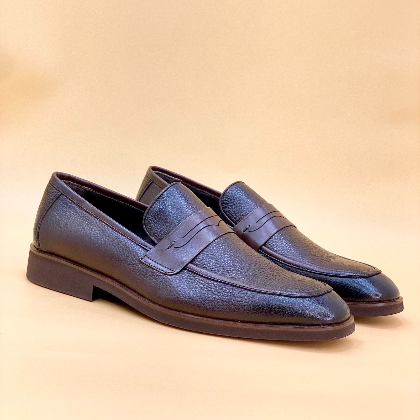 NEW , MADE IN TURKEY GENUINE LEATHER MEN SHOES M868