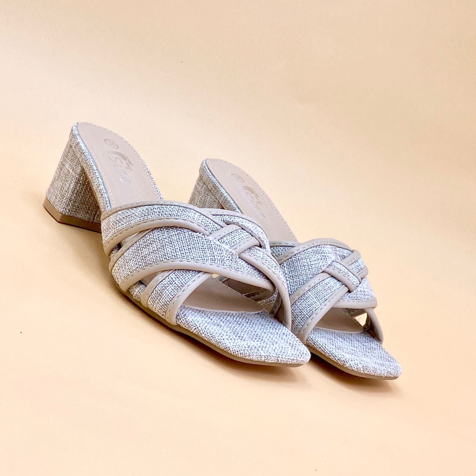 NEW , WOMEN SLIPPERS HEELS W364
