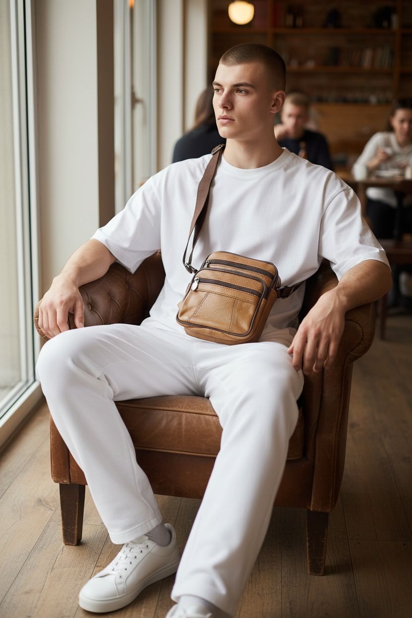 NEW 2025 , MEN' HANDBAGS & SHOULDER BAGS D6