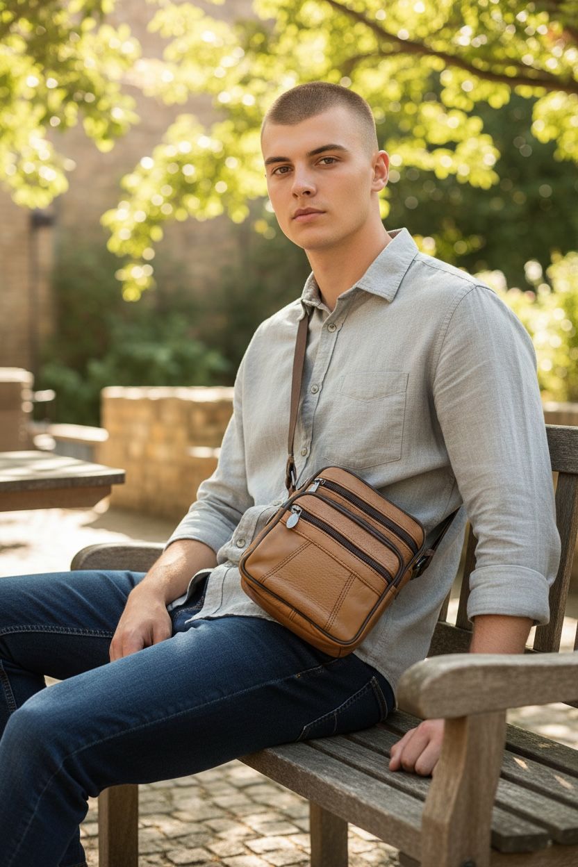 NEW 2025 , MEN' HANDBAGS & SHOULDER BAGS D6