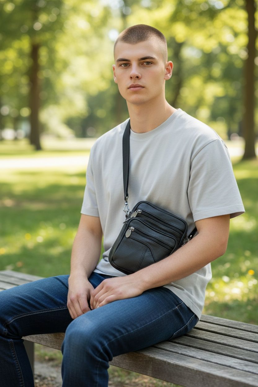 NEW 2025 , MEN' HANDBAGS & SHOULDER BAGS D5