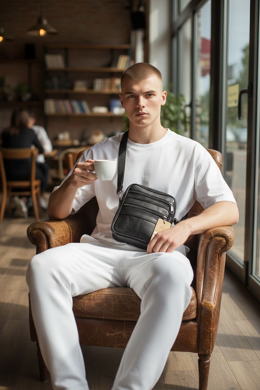 NEW 2025 , MEN' HANDBAGS & SHOULDER BAGS D2