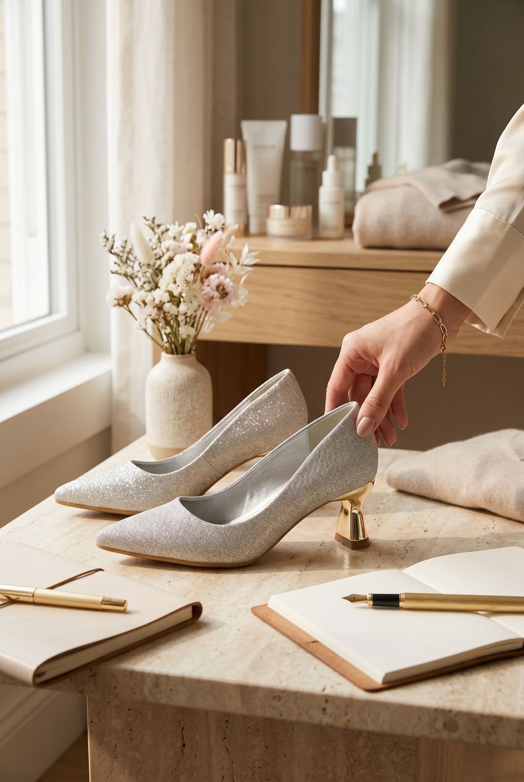 WOMEN SHOES HEELS W504