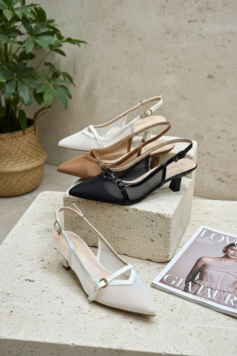NEW , WOMEN SHOES HEELS W822