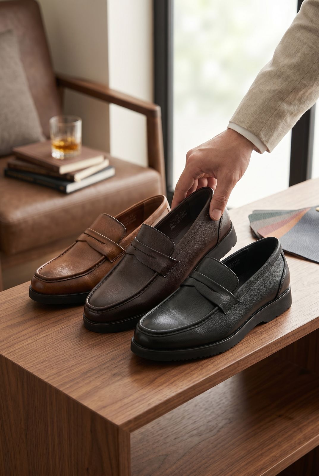 NEW , MEN SHOES M627 , MADE IN CHINA