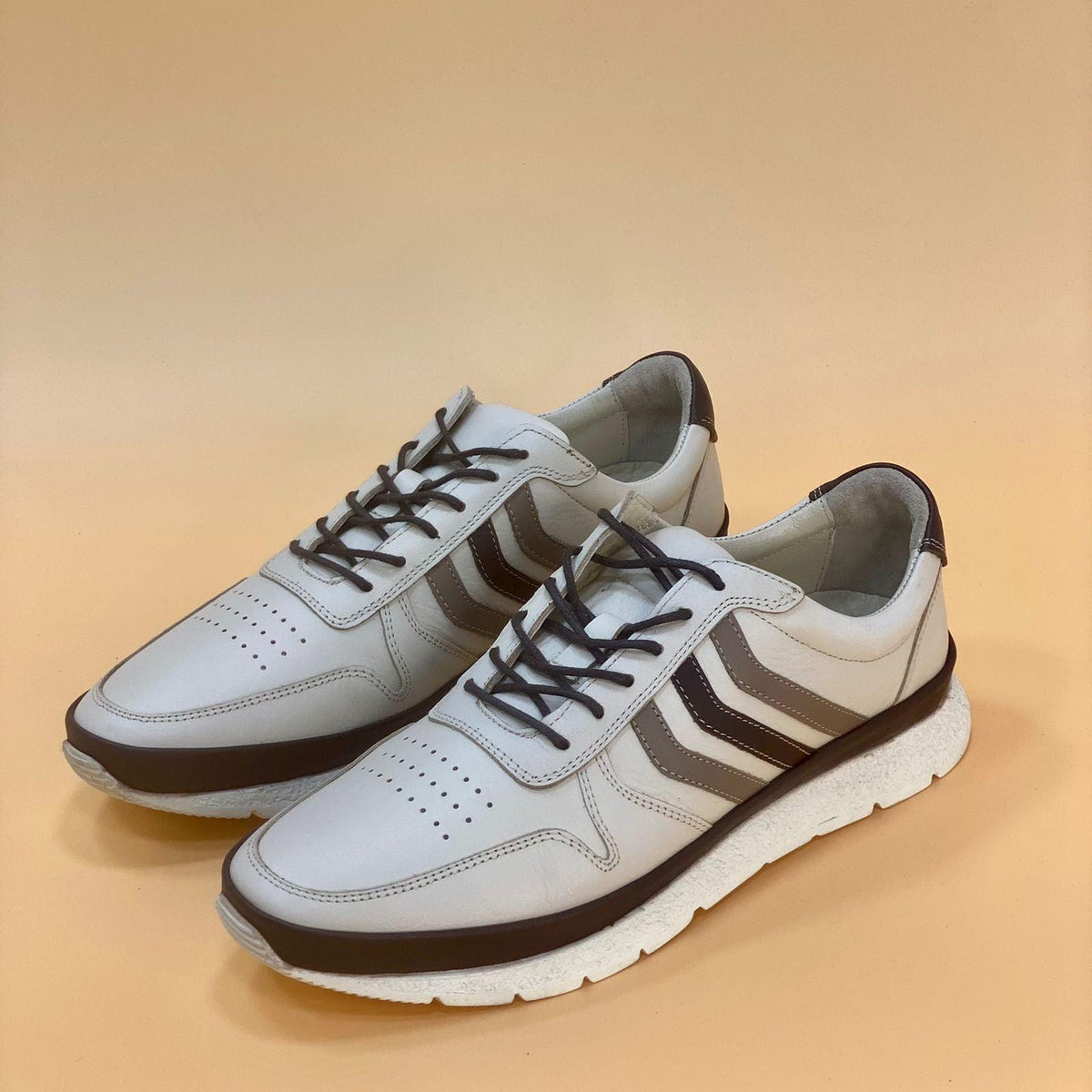 MADE IN TURKEY GENUINE LEATHER MEN SHOES M67 - Olive Tree Shoes