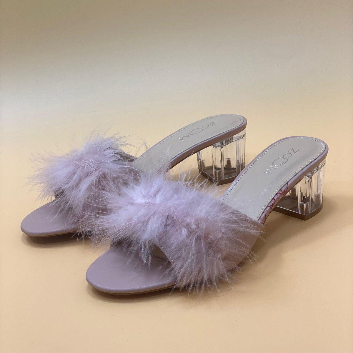 WOMEN SLIPPERS HEELS W291 - Olive Tree Shoes