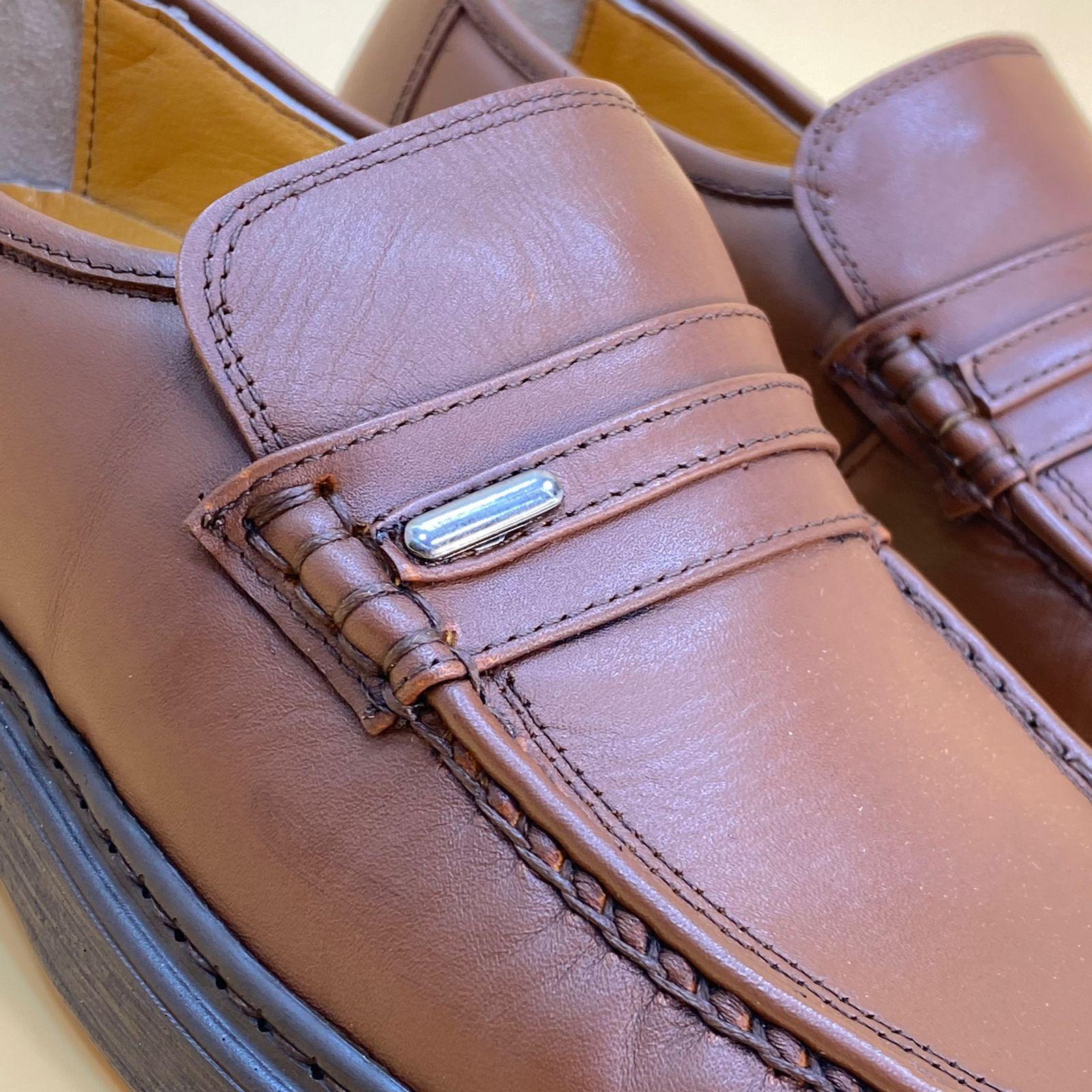 MADE IN TURKEY GENUINE LEATHER MEN SHOES M117 - Olive Tree Shoes