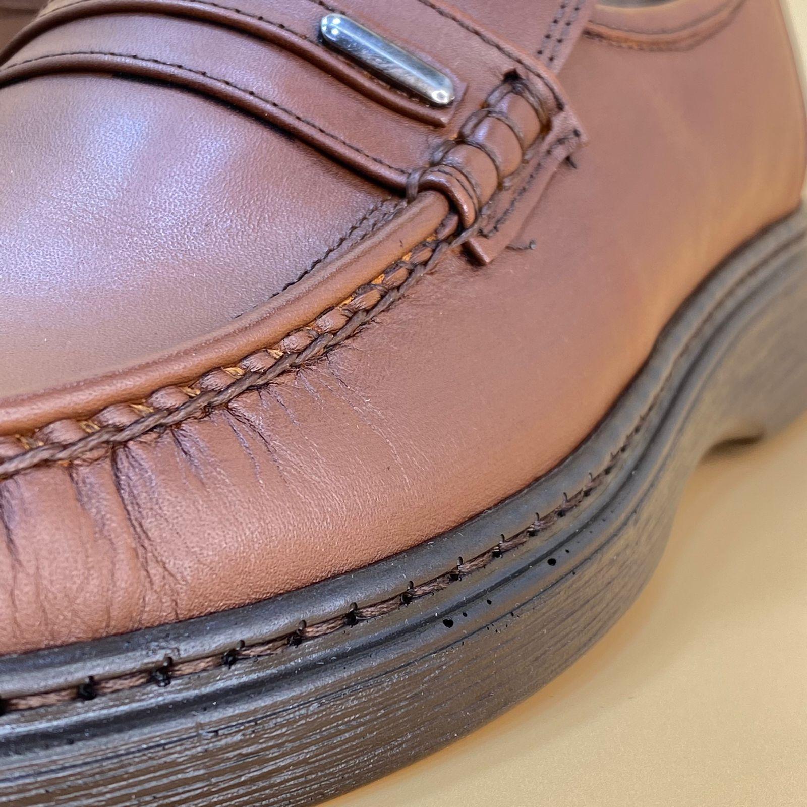 MADE IN TURKEY GENUINE LEATHER MEN SHOES M117 - Olive Tree Shoes