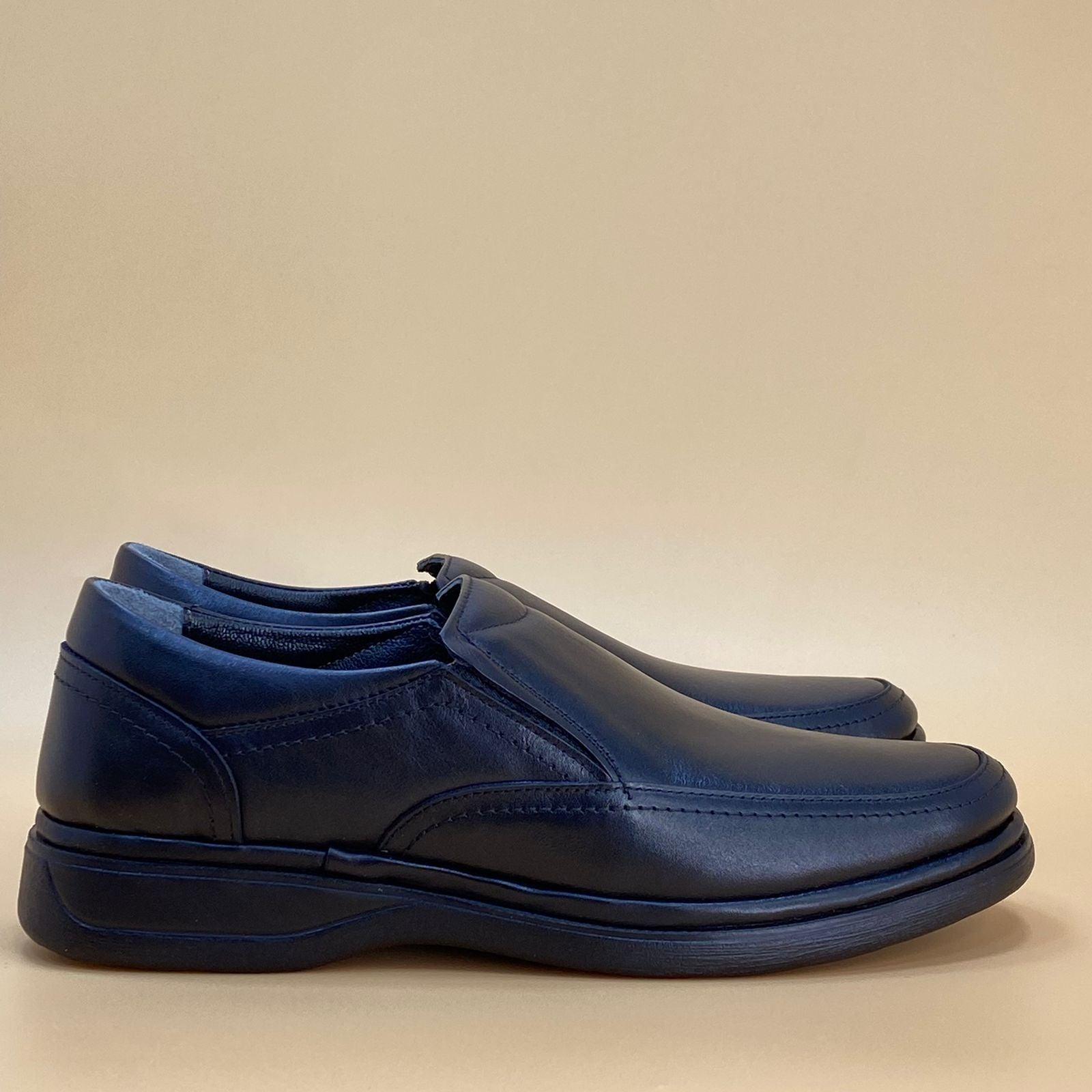 MADE IN TURKEY GENUINE LEATHER MEN SHOES M118 - Olive Tree Shoes
