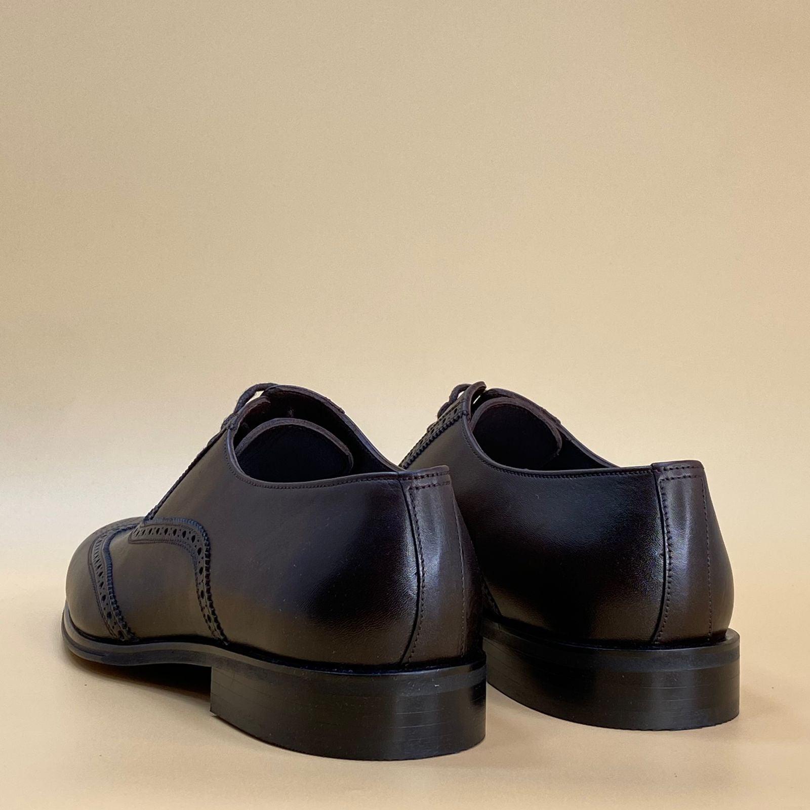 MADE IN TURKEY GENUINE LEATHER MEN SHOES M122 - Olive Tree Shoes
