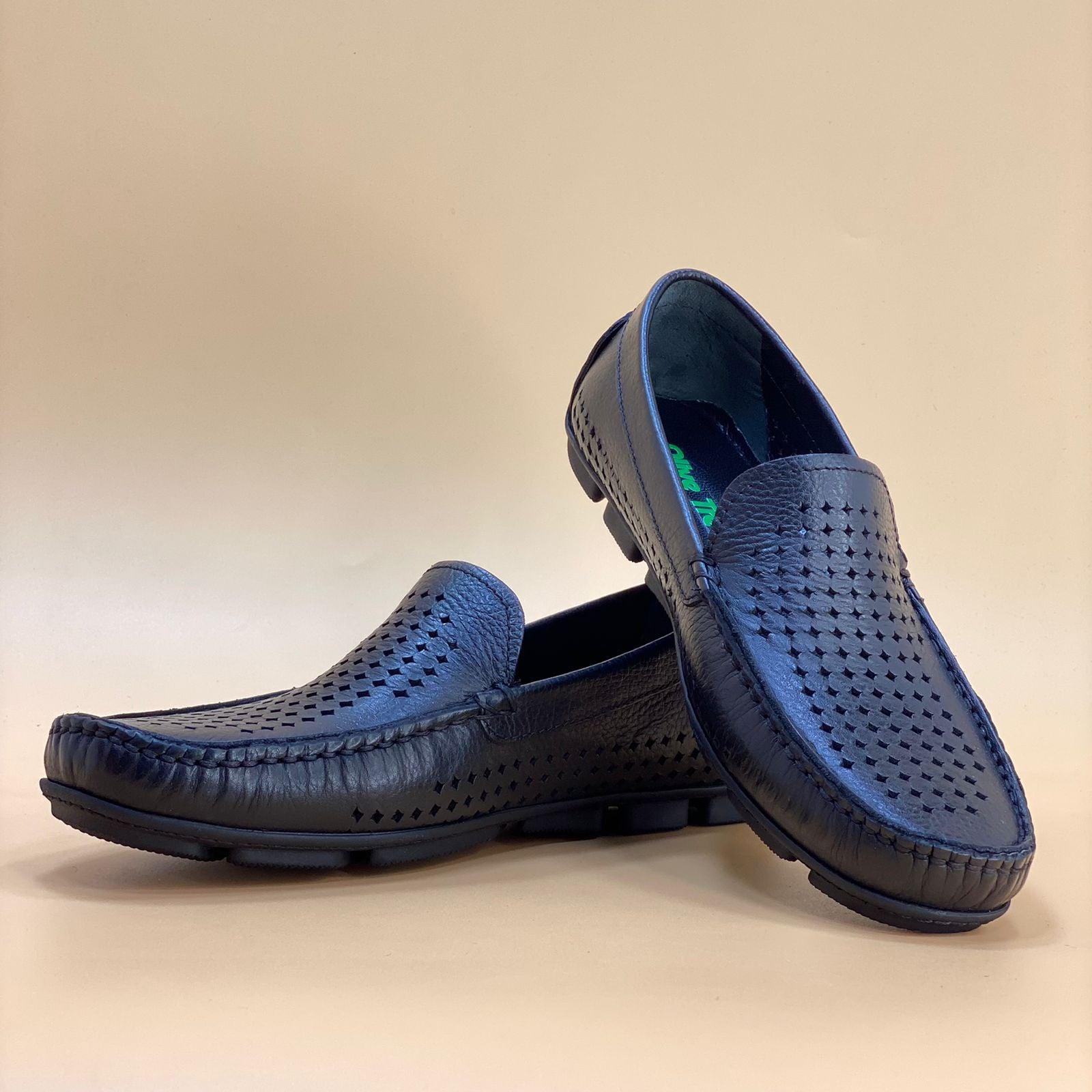 MADE IN TURKEY GENUINE LEATHER MEN SHOES M152 - Olive Tree Shoes