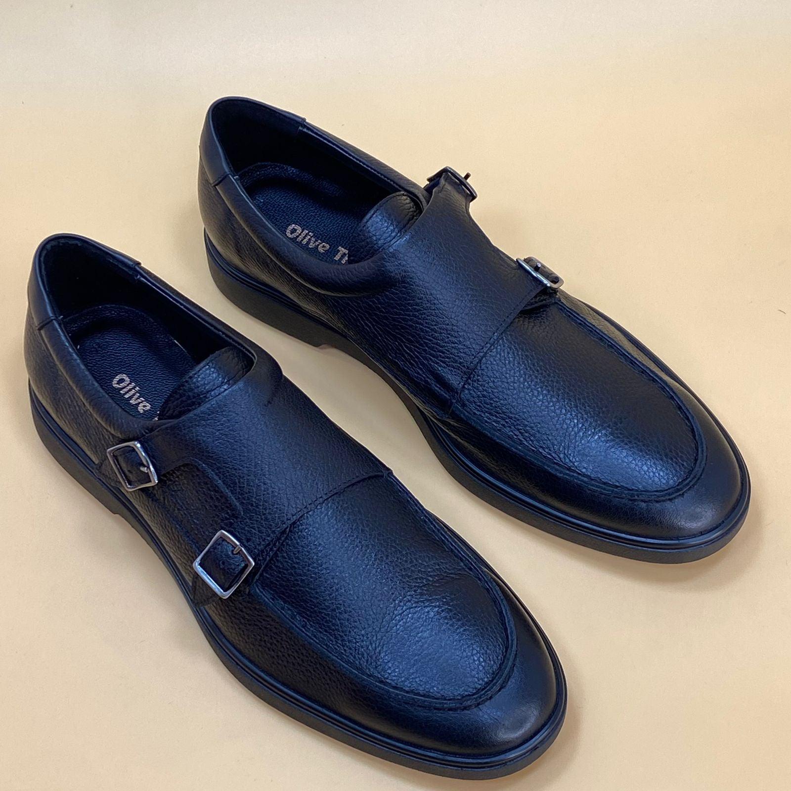 MADE IN TURKEY GENUINE LEATHER MEN SHOES M149 - Olive Tree Shoes