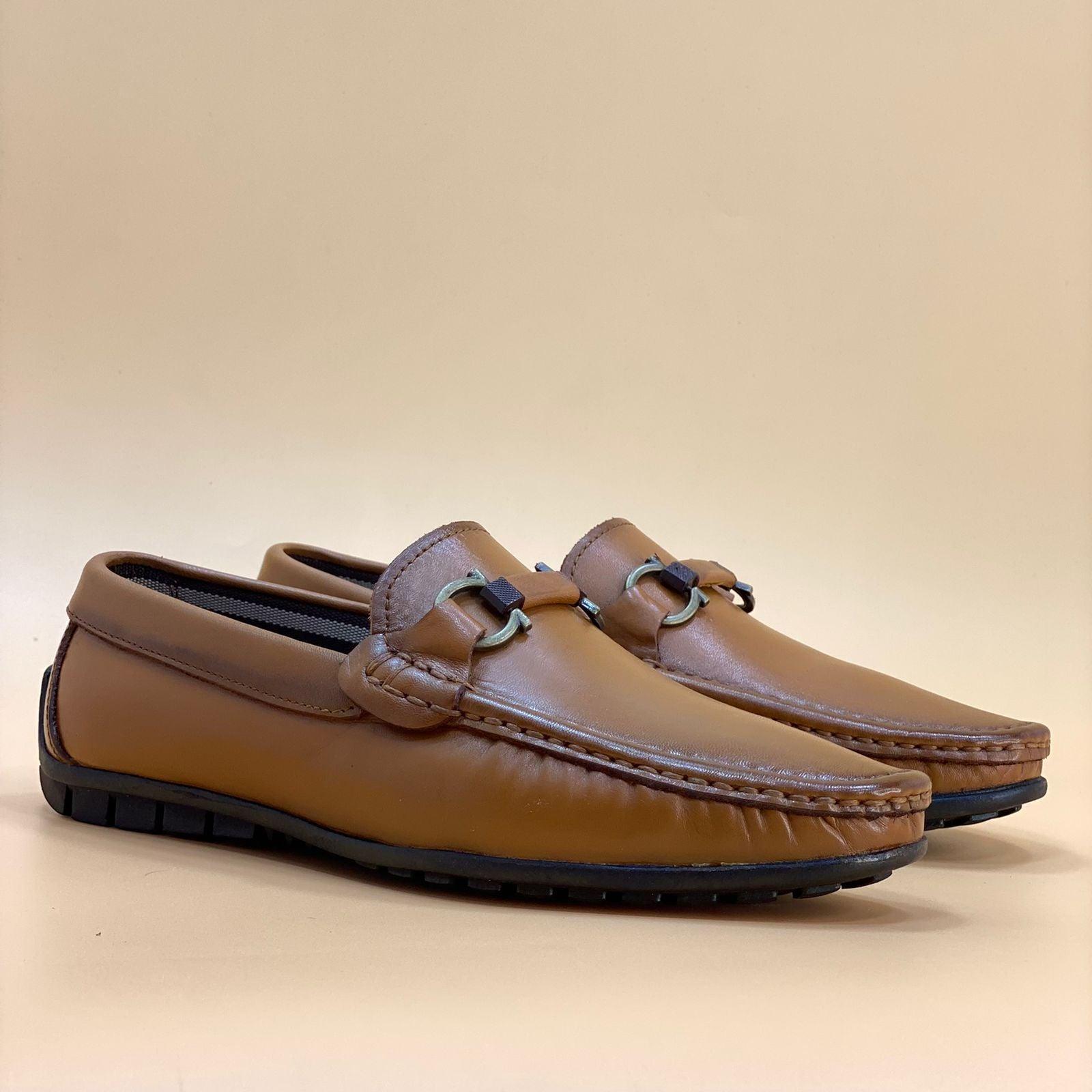 MADE IN TURKEY GENUINE LEATHER MEN SHOES M137 - Olive Tree Shoes