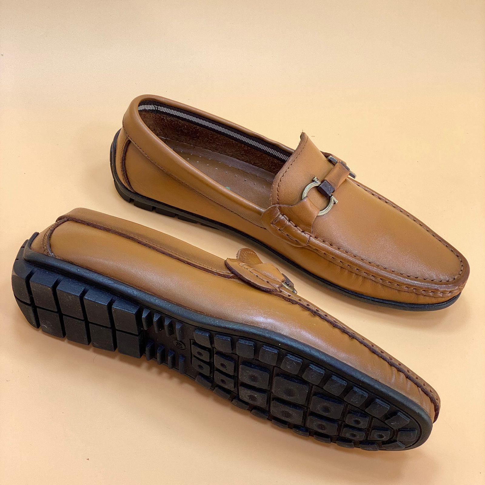 MADE IN TURKEY GENUINE LEATHER MEN SHOES M137 - Olive Tree Shoes