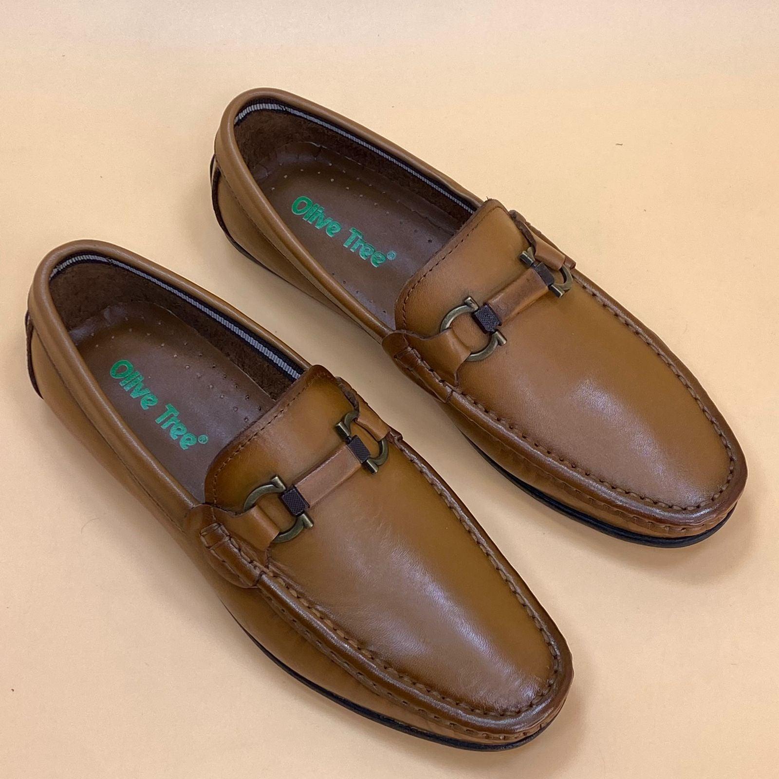 MADE IN TURKEY GENUINE LEATHER MEN SHOES M137 - Olive Tree Shoes