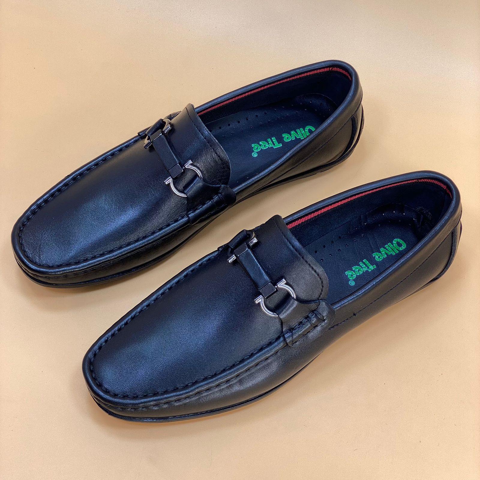 MADE IN TURKEY GENUINE LEATHER MEN SHOES M137 - Olive Tree Shoes
