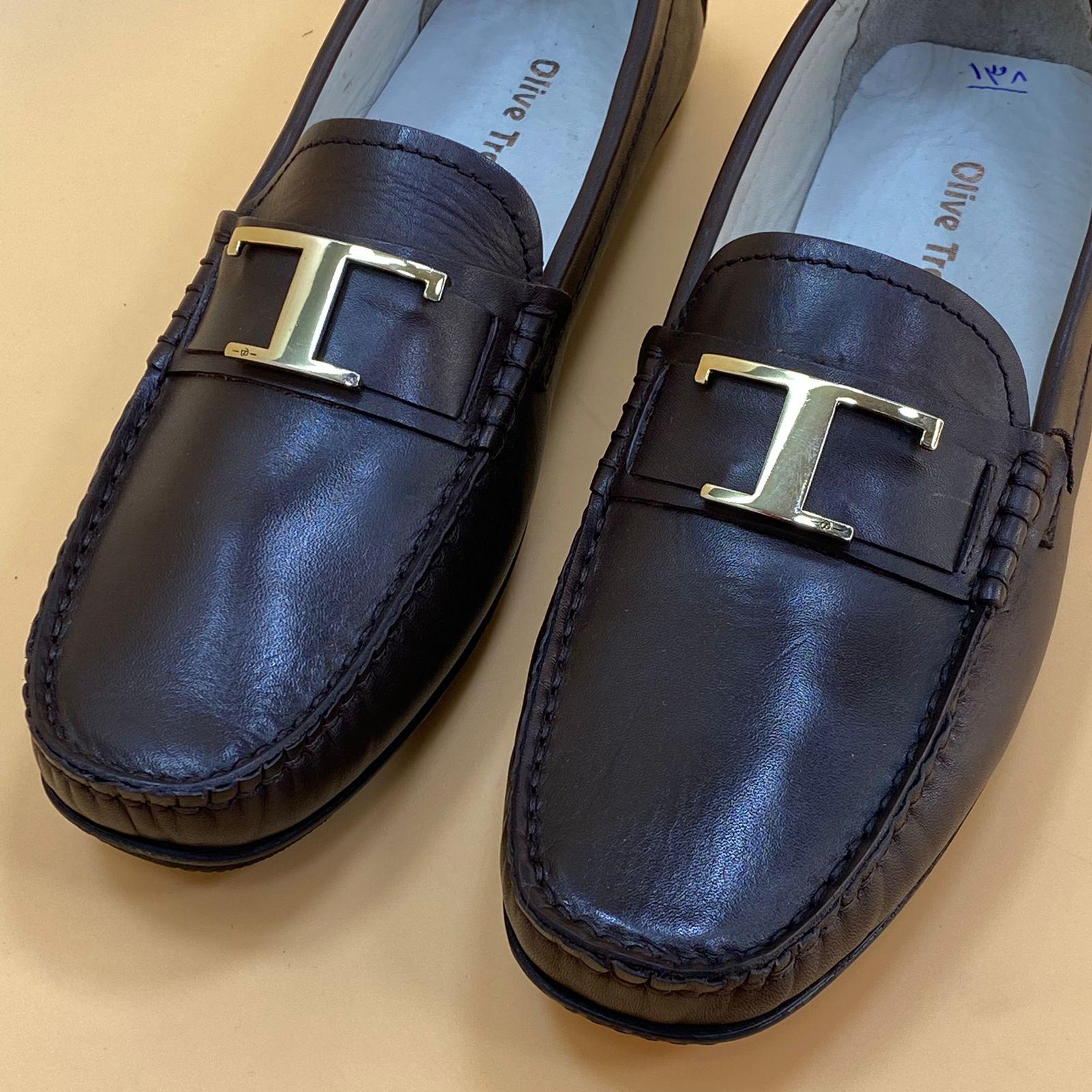 MADE IN TURKEY GENUINE LEATHER MEN SHOES M138 - Olive Tree Shoes