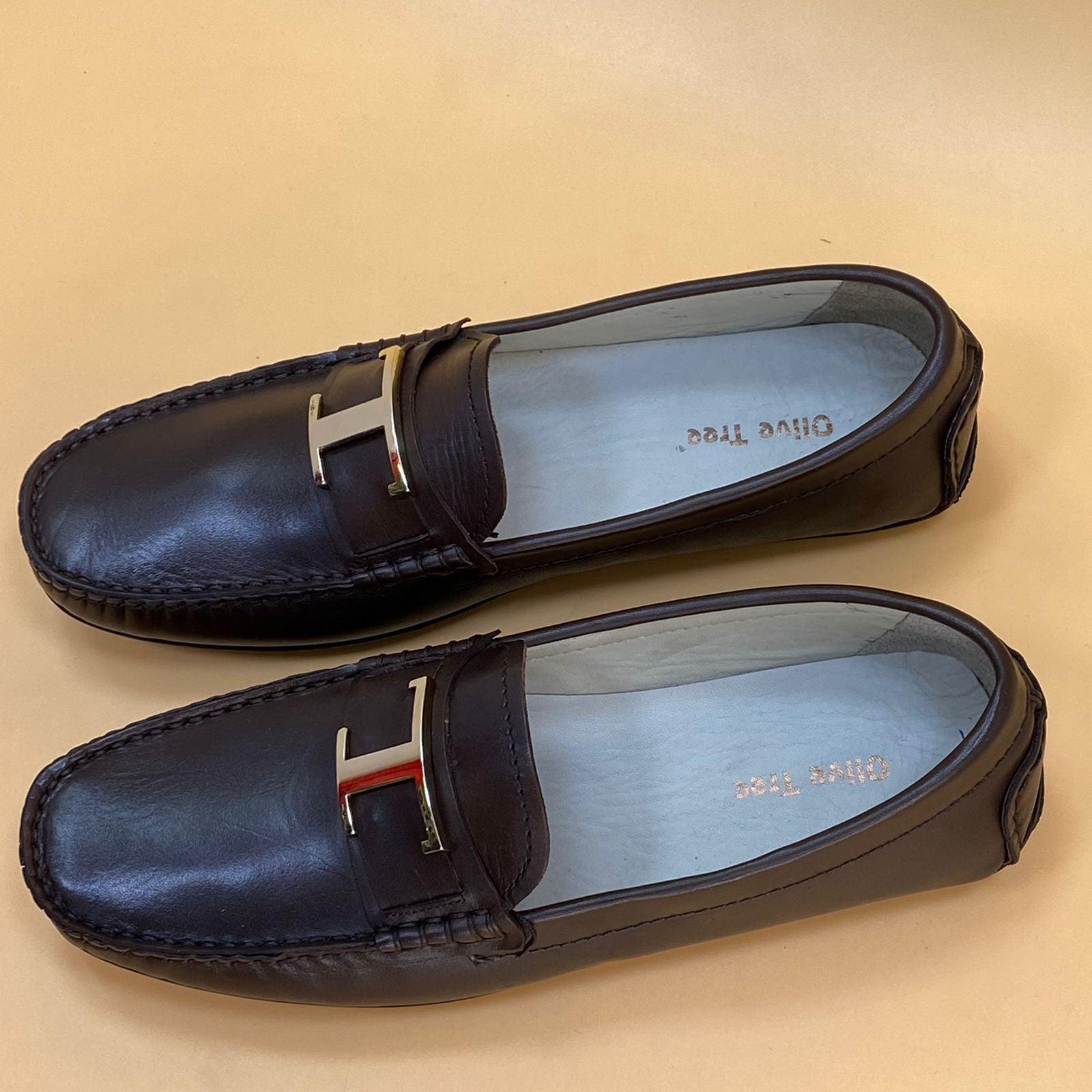 MADE IN TURKEY GENUINE LEATHER MEN SHOES M138 - Olive Tree Shoes