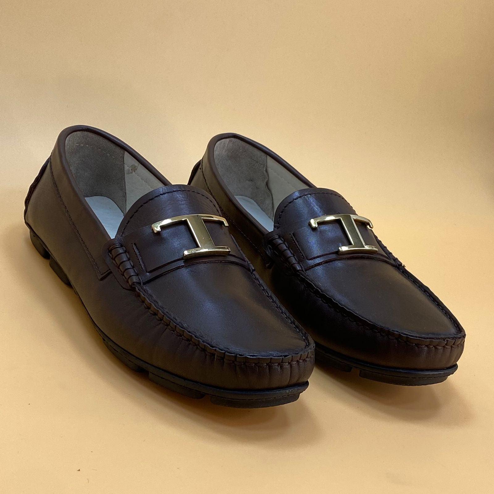 MADE IN TURKEY GENUINE LEATHER MEN SHOES M138 - Olive Tree Shoes