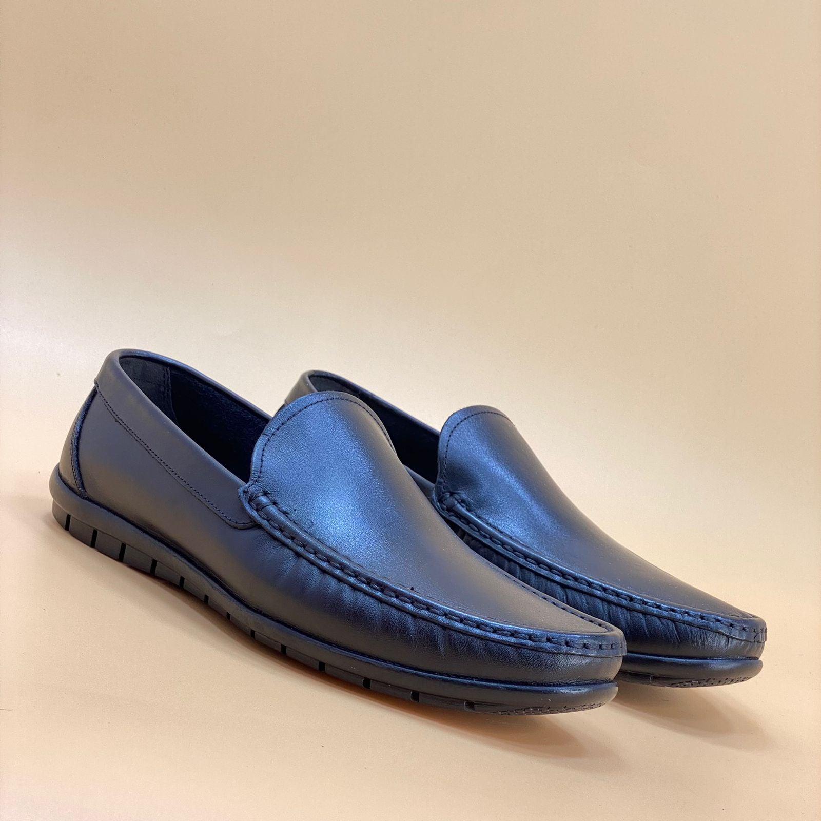 MADE IN TURKEY GENUINE LEATHER MEN SHOES M135 - Olive Tree Shoes