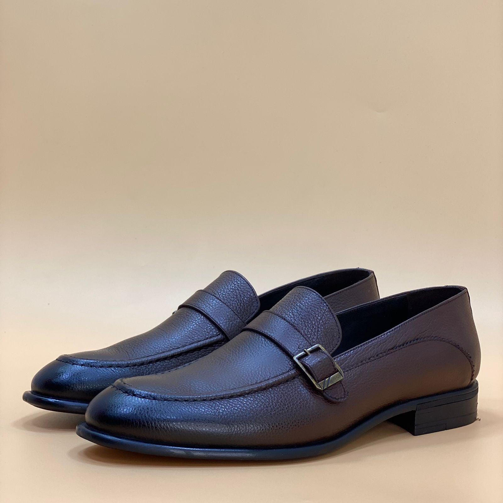 MADE IN TURKEY GENUINE LEATHER MEN SHOES M143 - Olive Tree Shoes