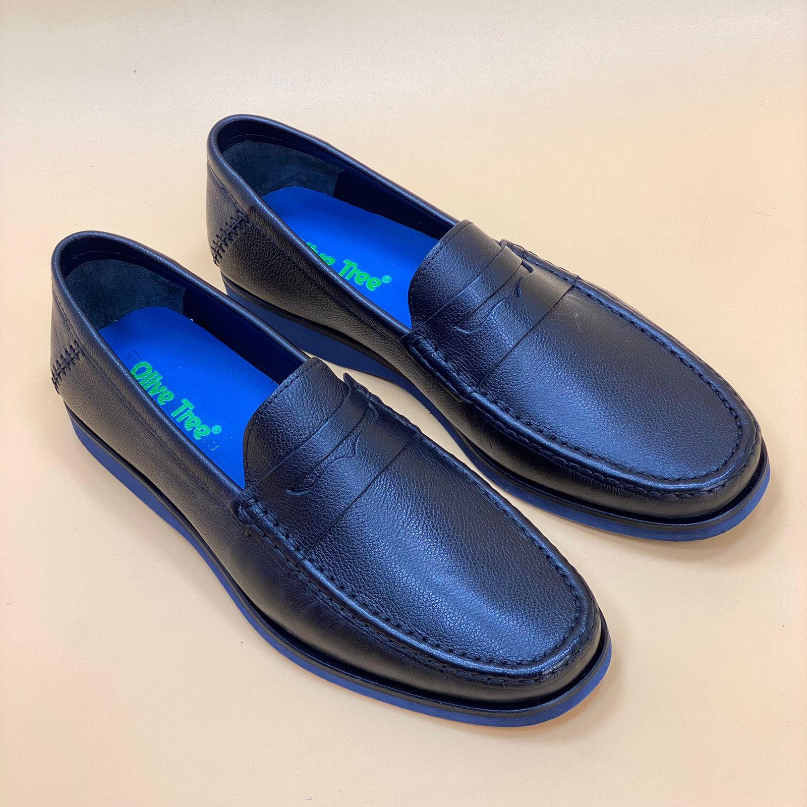 MADE IN TURKEY GENUINE LEATHER MEN SHOES M153 - Olive Tree Shoes