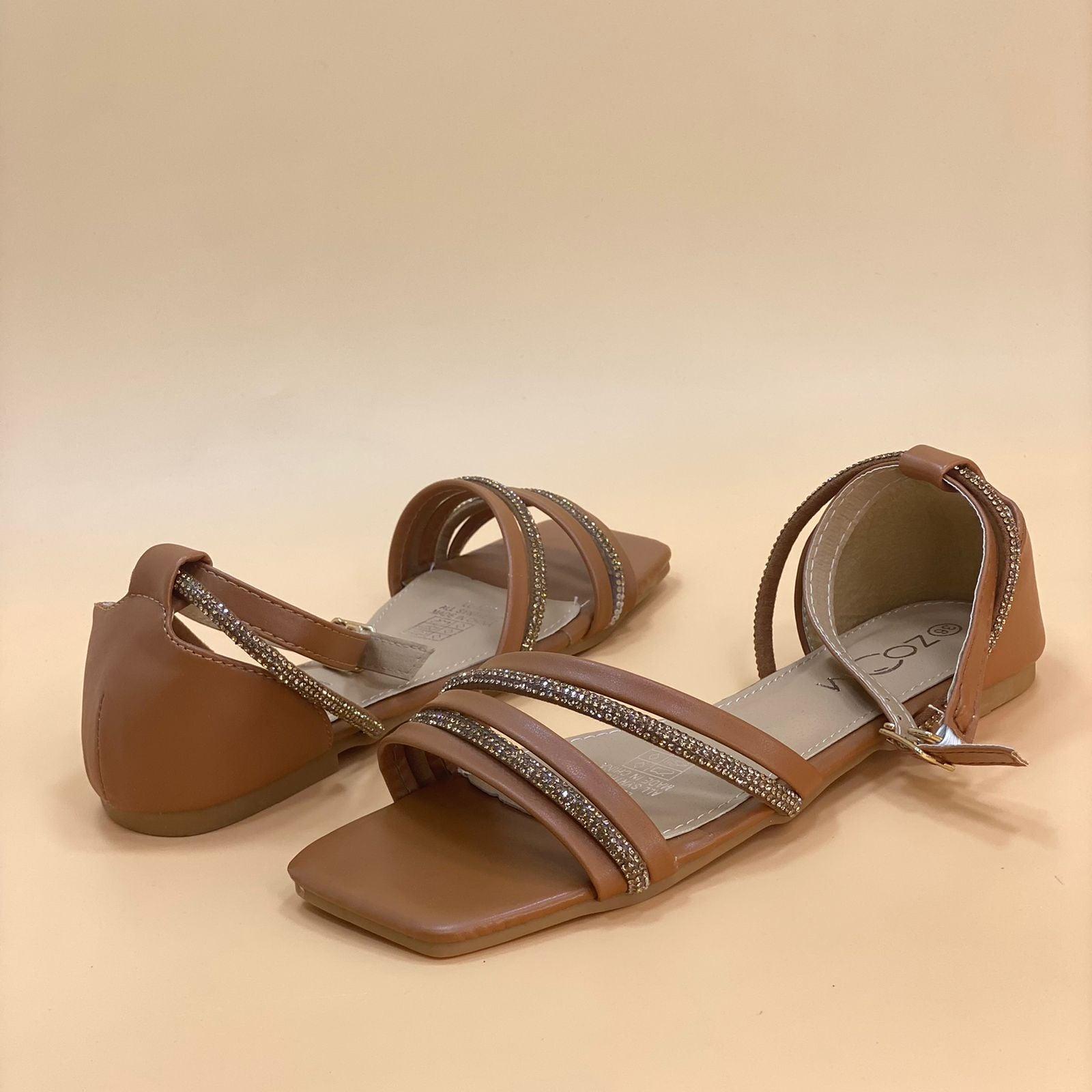 NEW , WOMEN SANDAL W603 - Olive Tree Shoes