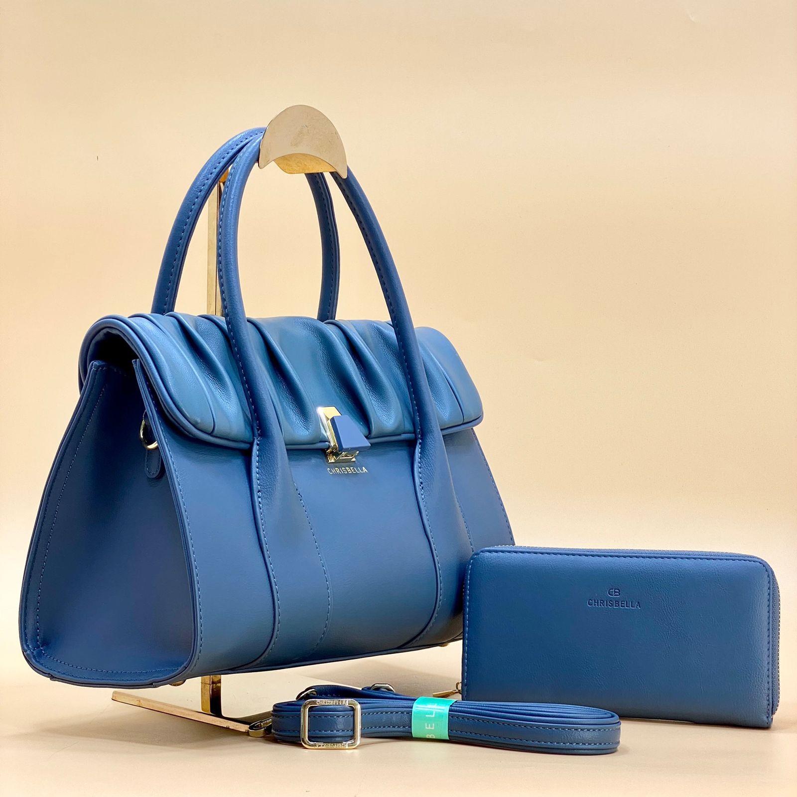 NEW CHRIBELLA , WOMEN HANDBAGS 2IN1 B335 - Olive Tree Shoes