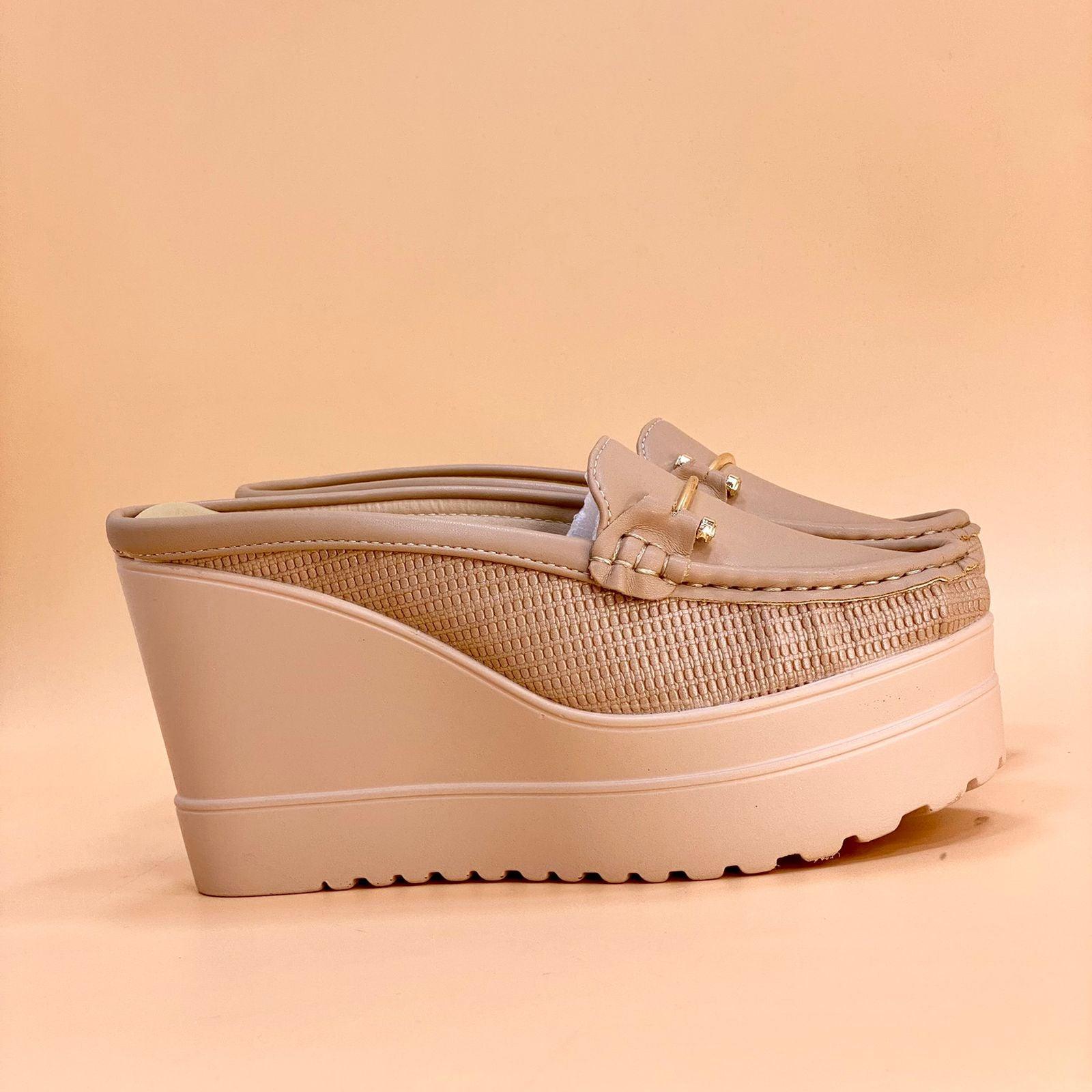 WOMEN SLIPPERS HEELS W705 - Olive Tree Shoes