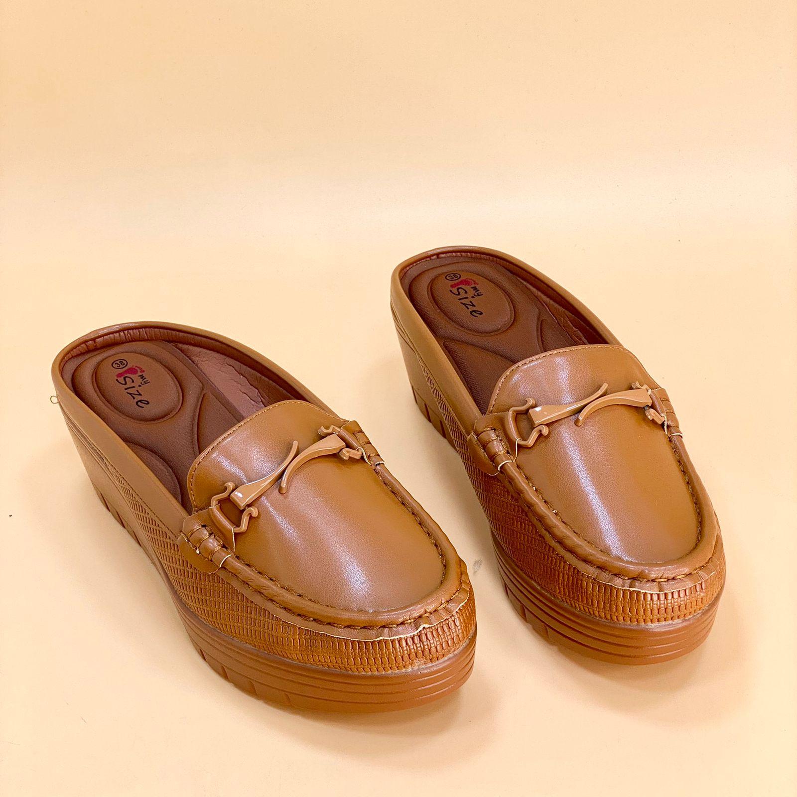 WOMEN SLIPPERS HEELS W707 - Olive Tree Shoes