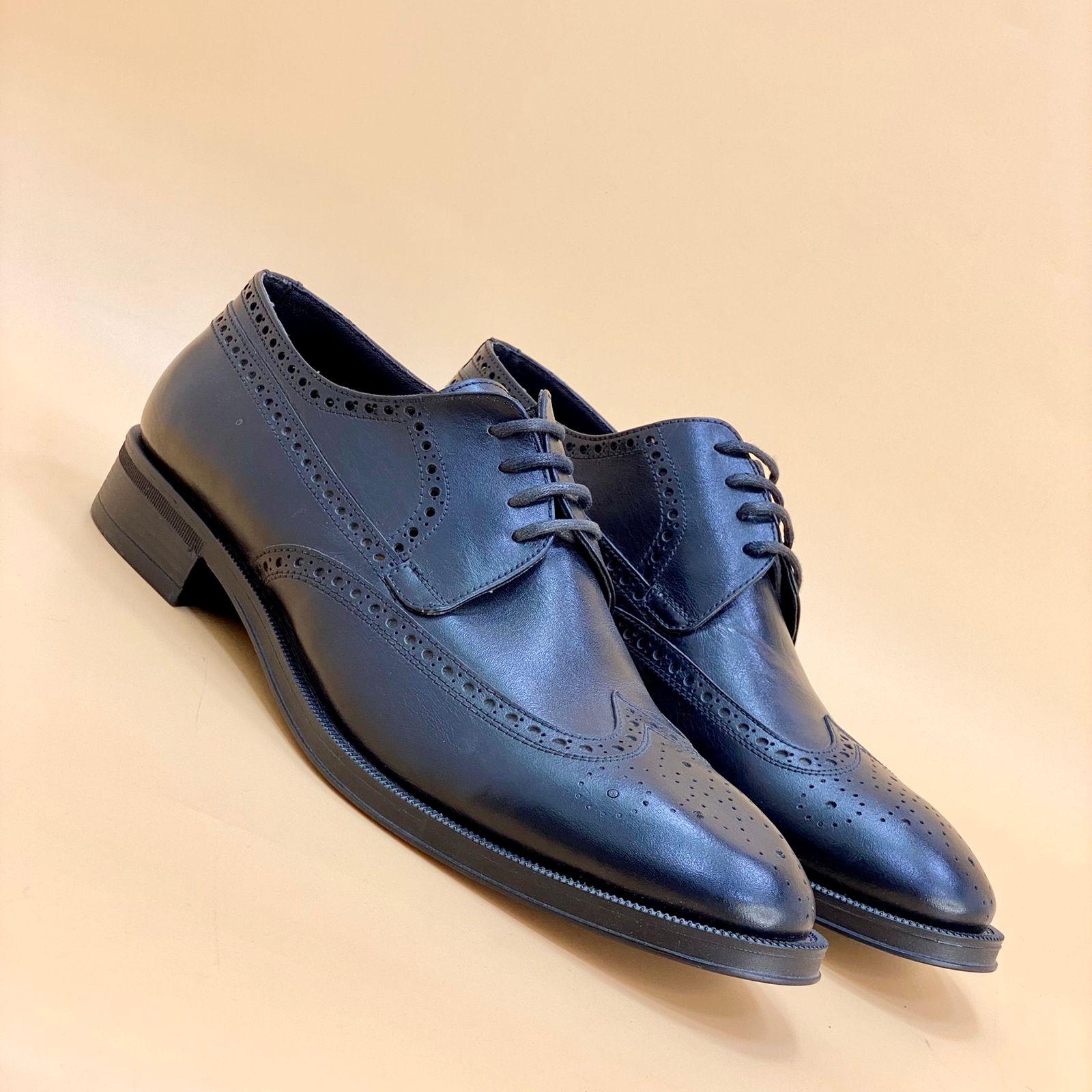 NEW , MADE IN TURKEY GENUINE LEATHER MEN SHOES M508 - Olive Tree Shoes