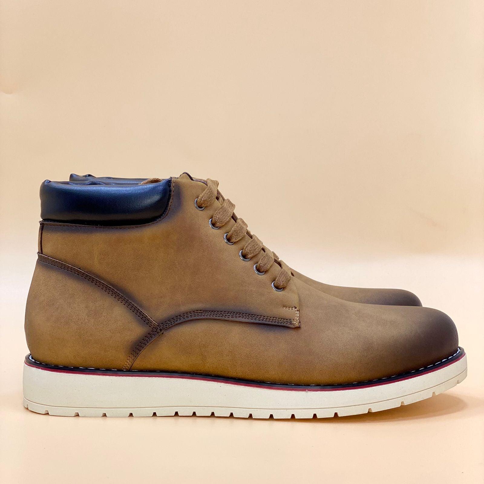 NEW , MEN BOOTS M73 , MADE IN CHINA - Olive Tree Shoes