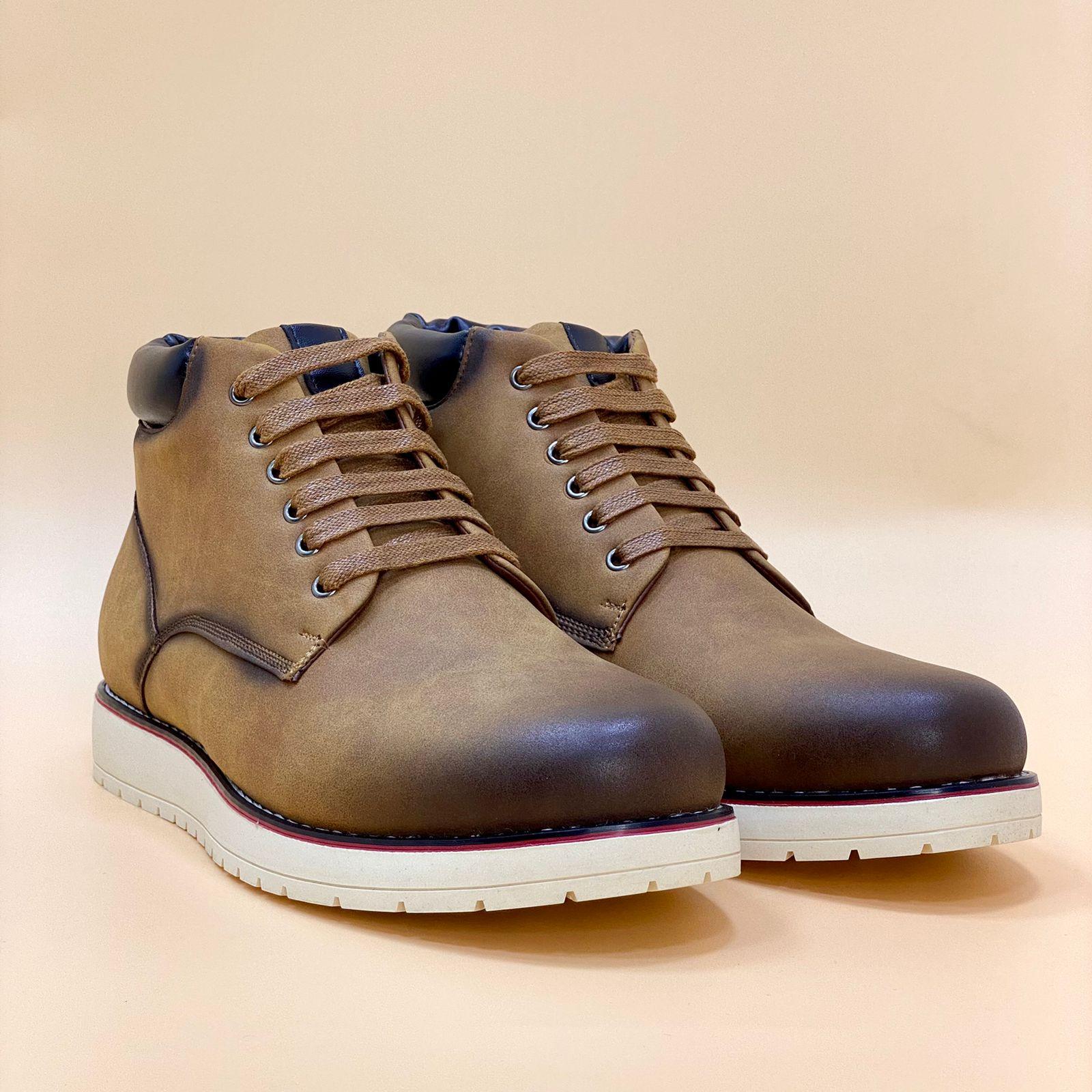 NEW , MEN BOOTS M73 , MADE IN CHINA - Olive Tree Shoes