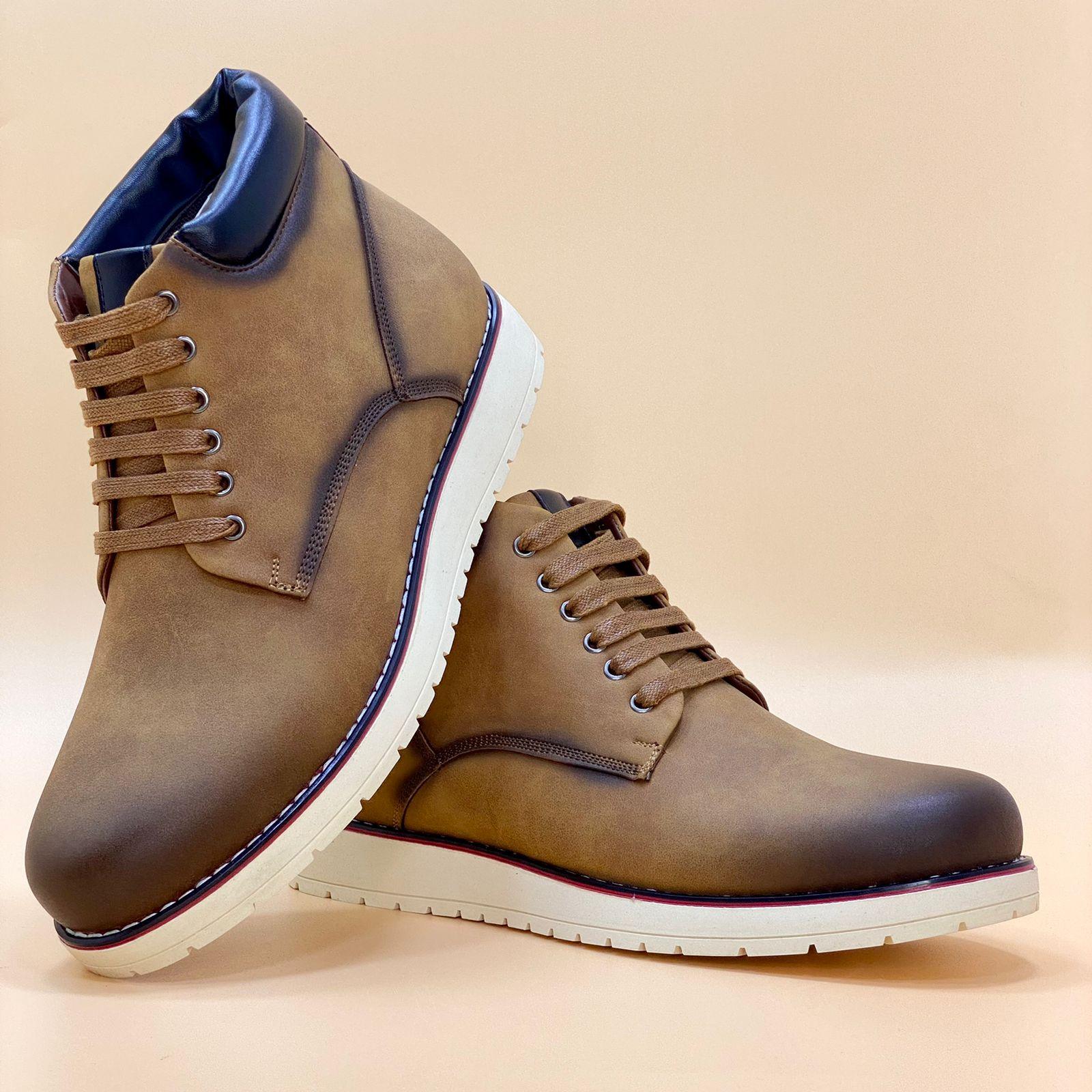 NEW , MEN BOOTS M73 , MADE IN CHINA - Olive Tree Shoes