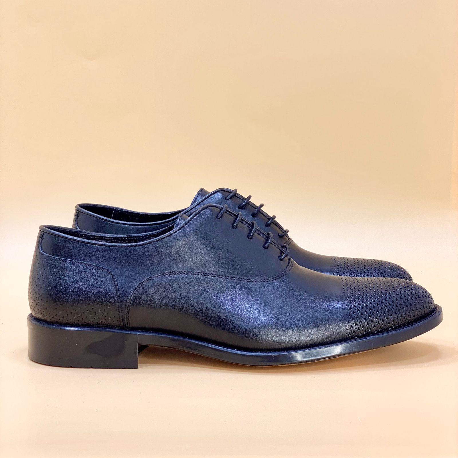 NEW , MADE IN TURKEY GENUINE LEATHER MEN SHOES M852 - Olive Tree Shoes