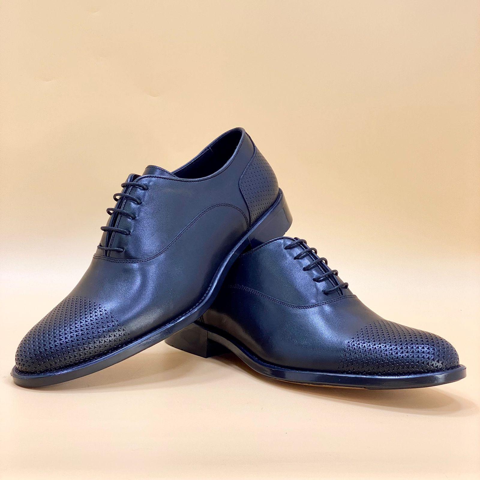 NEW , MADE IN TURKEY GENUINE LEATHER MEN SHOES M852 - Olive Tree Shoes