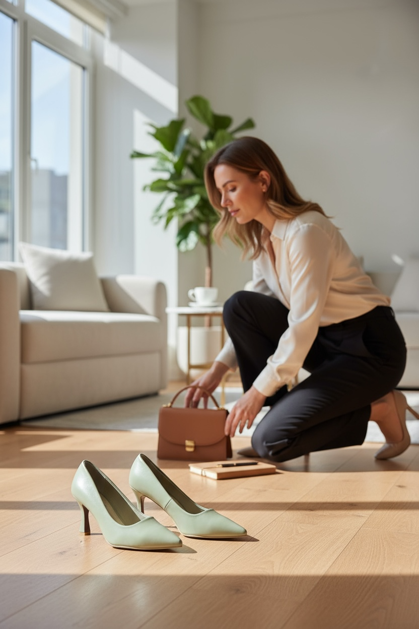 WOMEN SHOES HEELS   W729