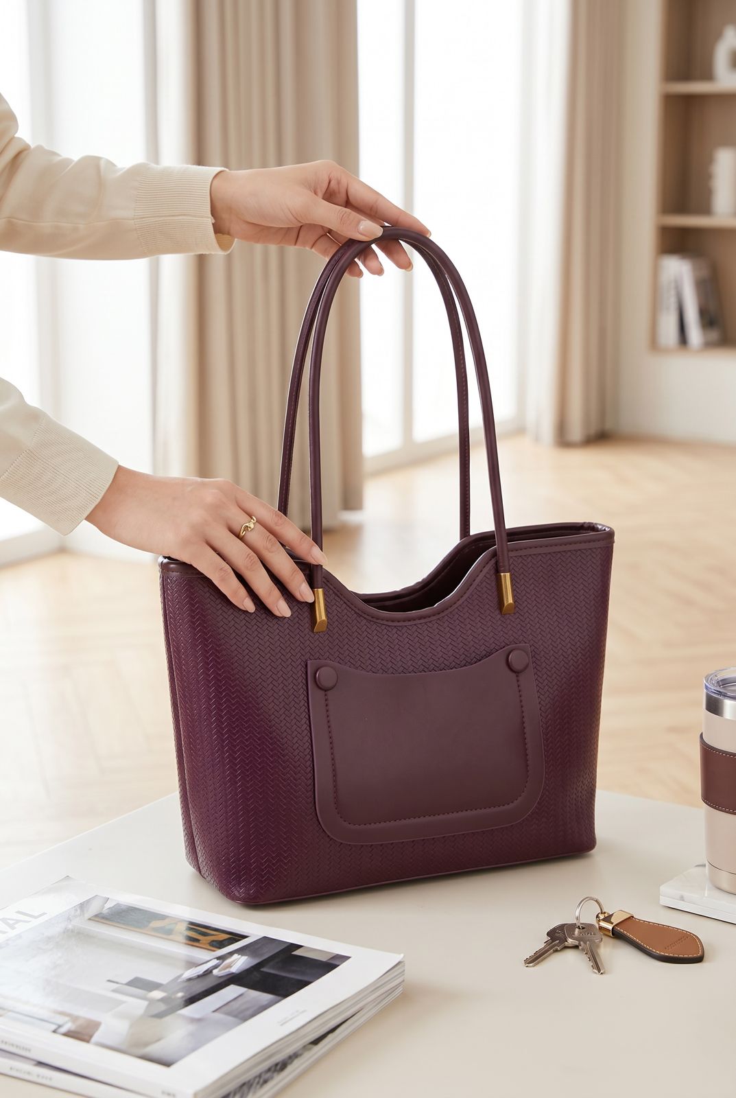 NEW 2026 ,  WOMEN HANDBAGS B63