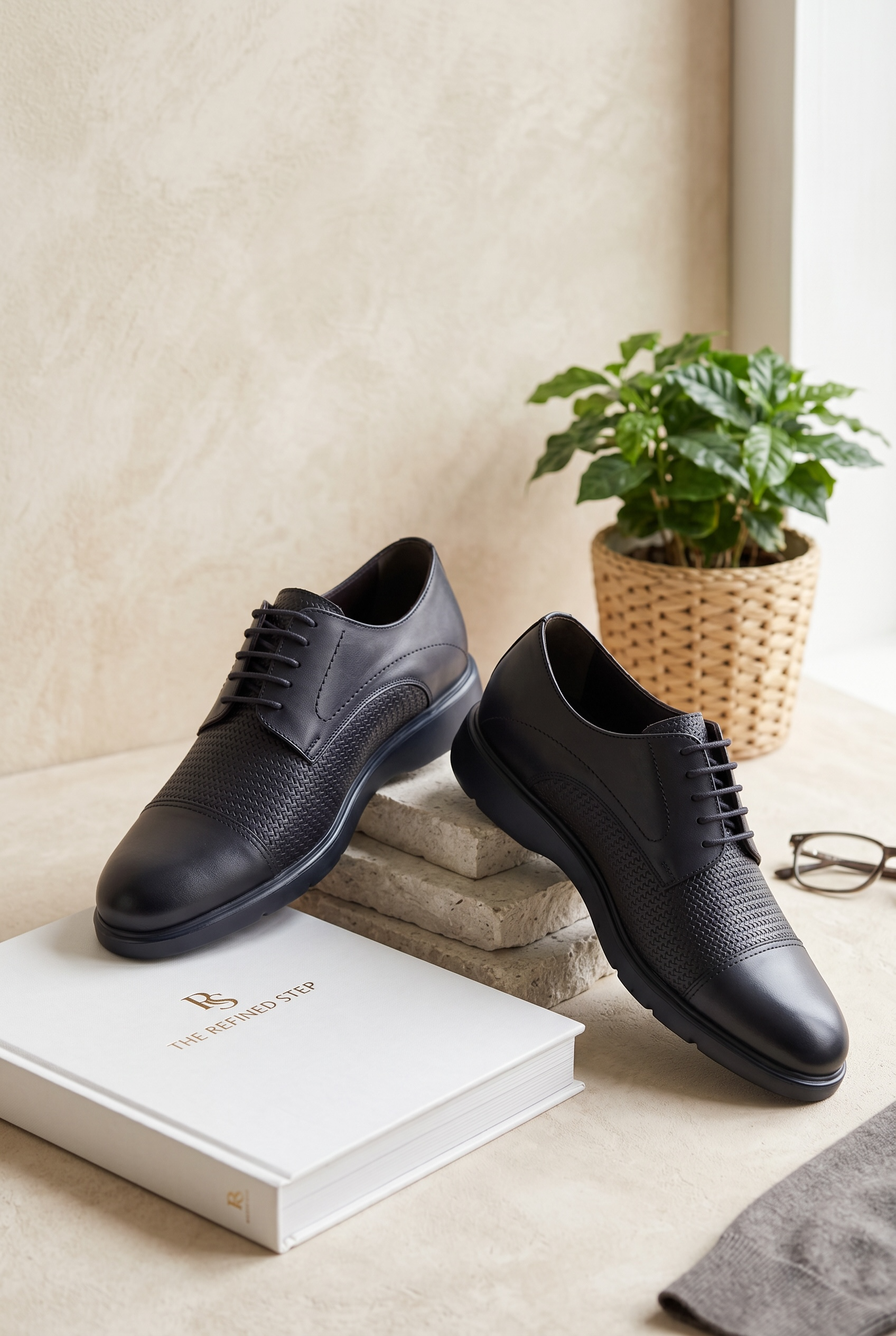 NEW ,  MADE IN TURKEY GENUINE LEATHER MEN SHOES M887