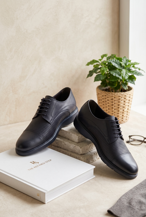 NEW ,  MADE IN TURKEY GENUINE LEATHER MEN SHOES M887