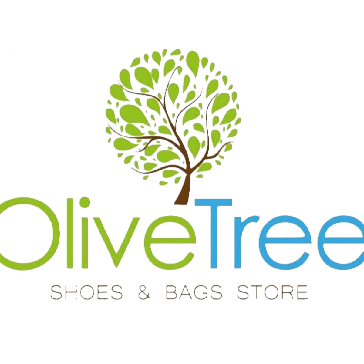 Olive tree shop shoes and bags